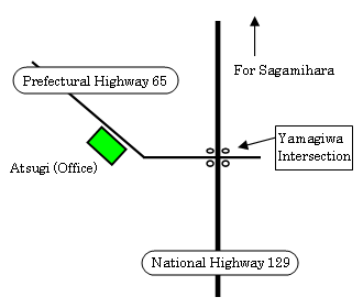 Atsugi Office Map